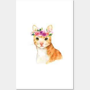 Cute cat Nursery Picture Posters and Art